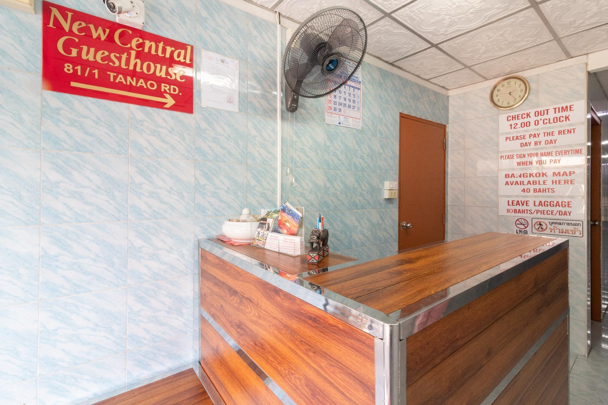 New Central Guesthouse Bangkok Bagian luar foto